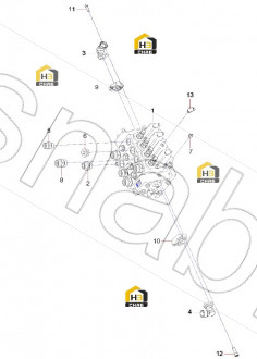 Stud Straight Connector