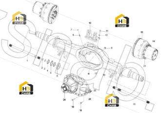 Bracket, Thrust