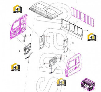 Guard Plate Assembly, Rear