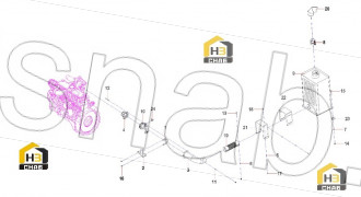 Pipe Assembly, Engine