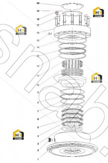 Disc, Friction