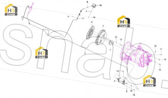 Disc Assembly, Idler, Clutch