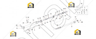 Repair kit, arm cylinder