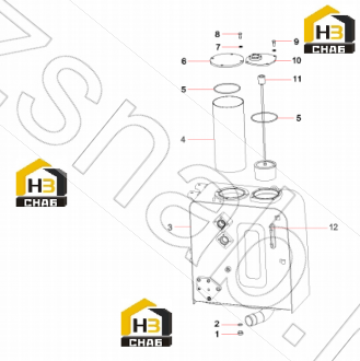 Bolt M12x25GB5783 10.9