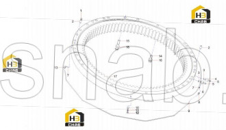 Bolt M10x16GB5783 10.9