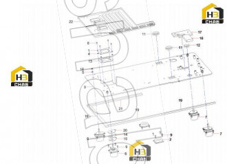 Floor Pad SY335C9C5K.1.5.1-1