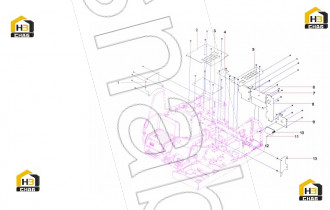 Front cover plate SY135C9I3K.1.6