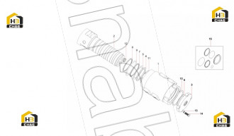 Shaft, swivel joint