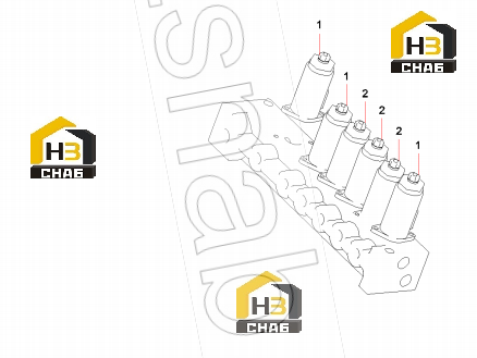 Valve, solenoid, changeover