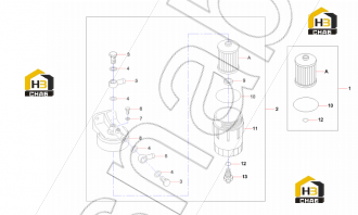 O-ring,fuel filter