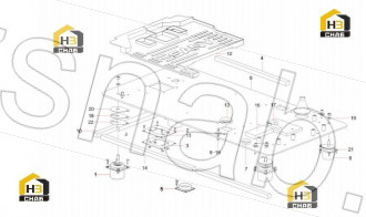 Gasket, foot valve