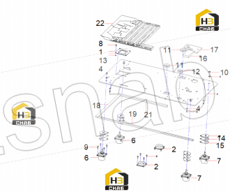 Base Plate SY335C9C4K.1.5.6.1A