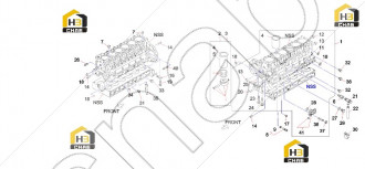 Air cylinder bush component third