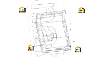 spacing block SY365CDI2KH.1.6.1