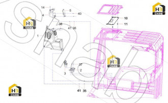 Front, controlling，box，upper