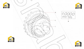 Reducer assembly Repair kit