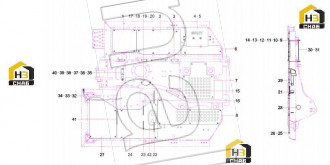 right-middle sealing board