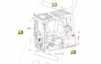 Sponge, sealing, floor air outlet