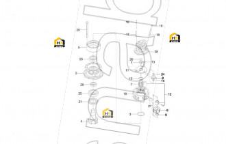 Pipe, oil feed