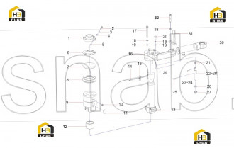 Pin shaft B5x26GB882