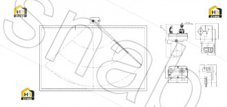 Wiper motor ZD2231-24V Dongxing