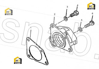 Pump installation adjustment ring backing dana