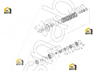 Open ro ring fixing sleeve