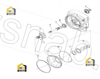 Gear oil ring