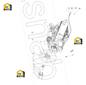 Rubber band clamp 18