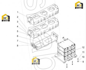 Battery bracket installation II