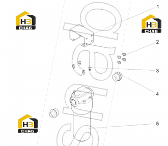 Screw M10X16 (Dacro)