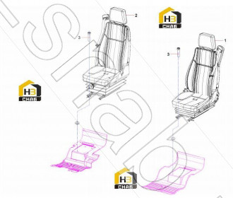 Seat Assembly, Driver