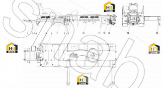 Carriage welding assembly SY5263JD2.3.1