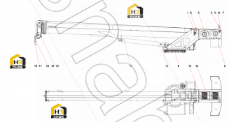 Mirror Assembly, Hoist