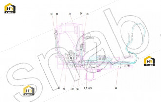 Oil suction steel tube