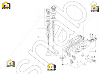 Cross recessed pan head tapping