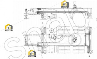 Pipe GP, front outrigger