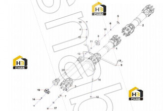 Guard plate, drive shaft