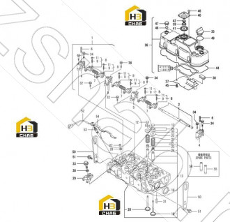 SHAFT ASSY, ROCKER