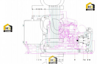 Suction rubber hose