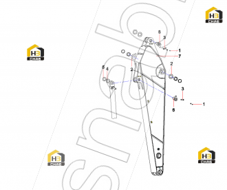 Lock pin SY265C9.3.13