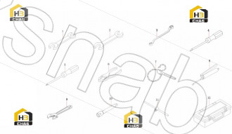 Wrench, open-end 22x24 GB4388