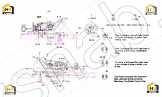 Steel tube assembly of removing