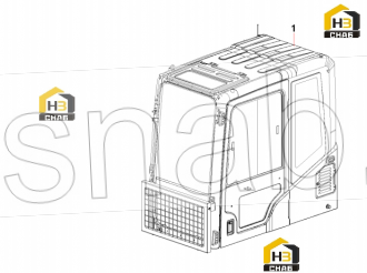 JWZW03 Middle excavator cab