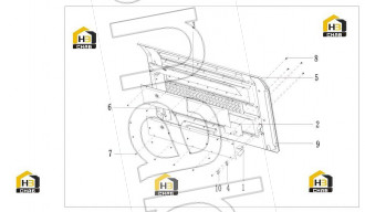 orientation plate SY245C9.1.6.33.2