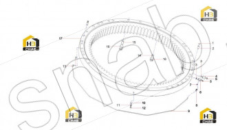 Slewing Ring SSF1405/40CWHll