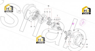 Carrier AS, planetary gear