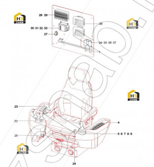 Limit switch GY-S-1NO+1NC-75°