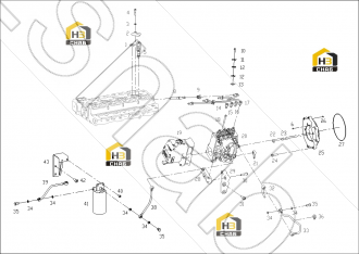 HEXAGON BOLTS WITH FLANGE