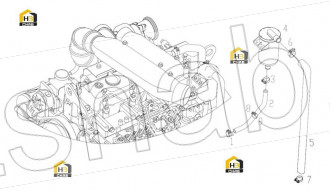 OIL MIST PRECIPITATOR ASSEMBLY